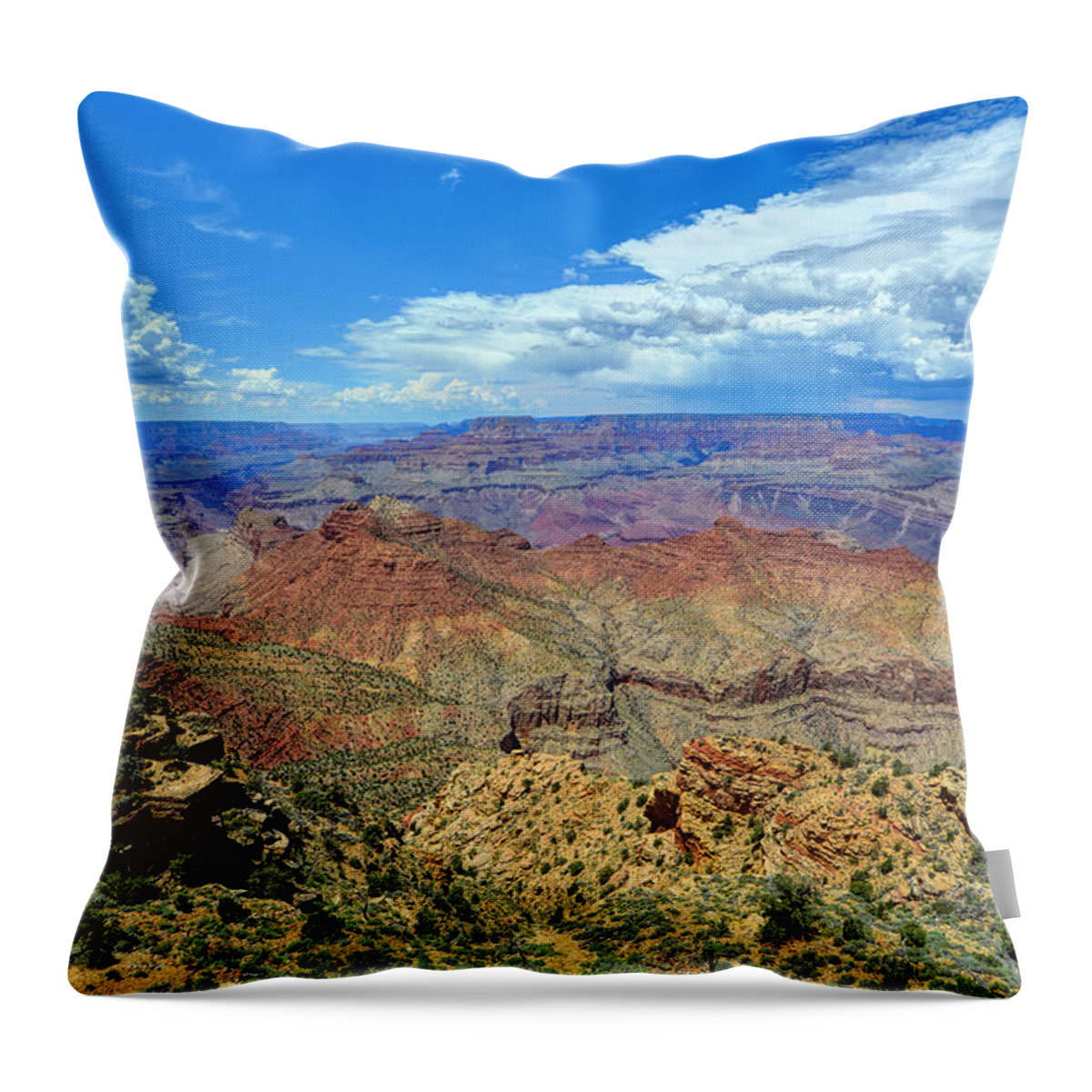 Mark Whitt Throw Pillow featuring the photograph The Grand Canyon #3 by Mark Whitt