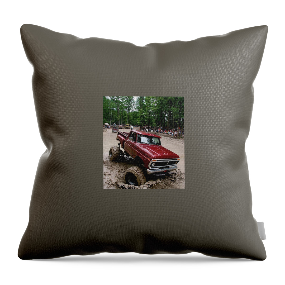 Ford Throw Pillow featuring the photograph Ford #32 by Mariel Mcmeeking