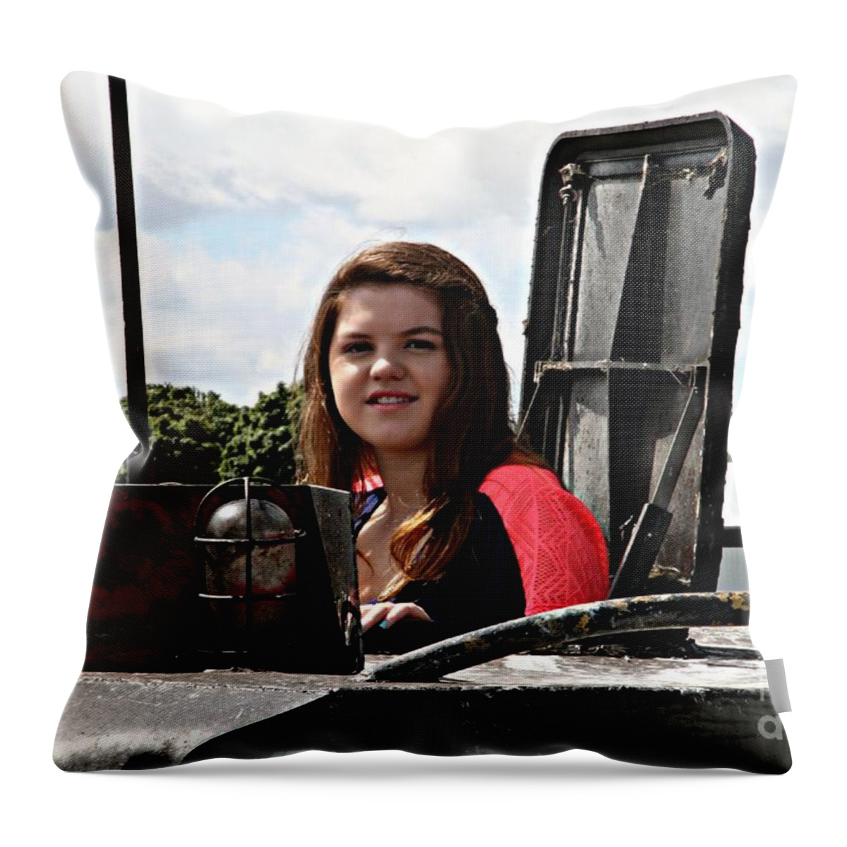  Throw Pillow featuring the photograph 3597 by Mark J Seefeldt
