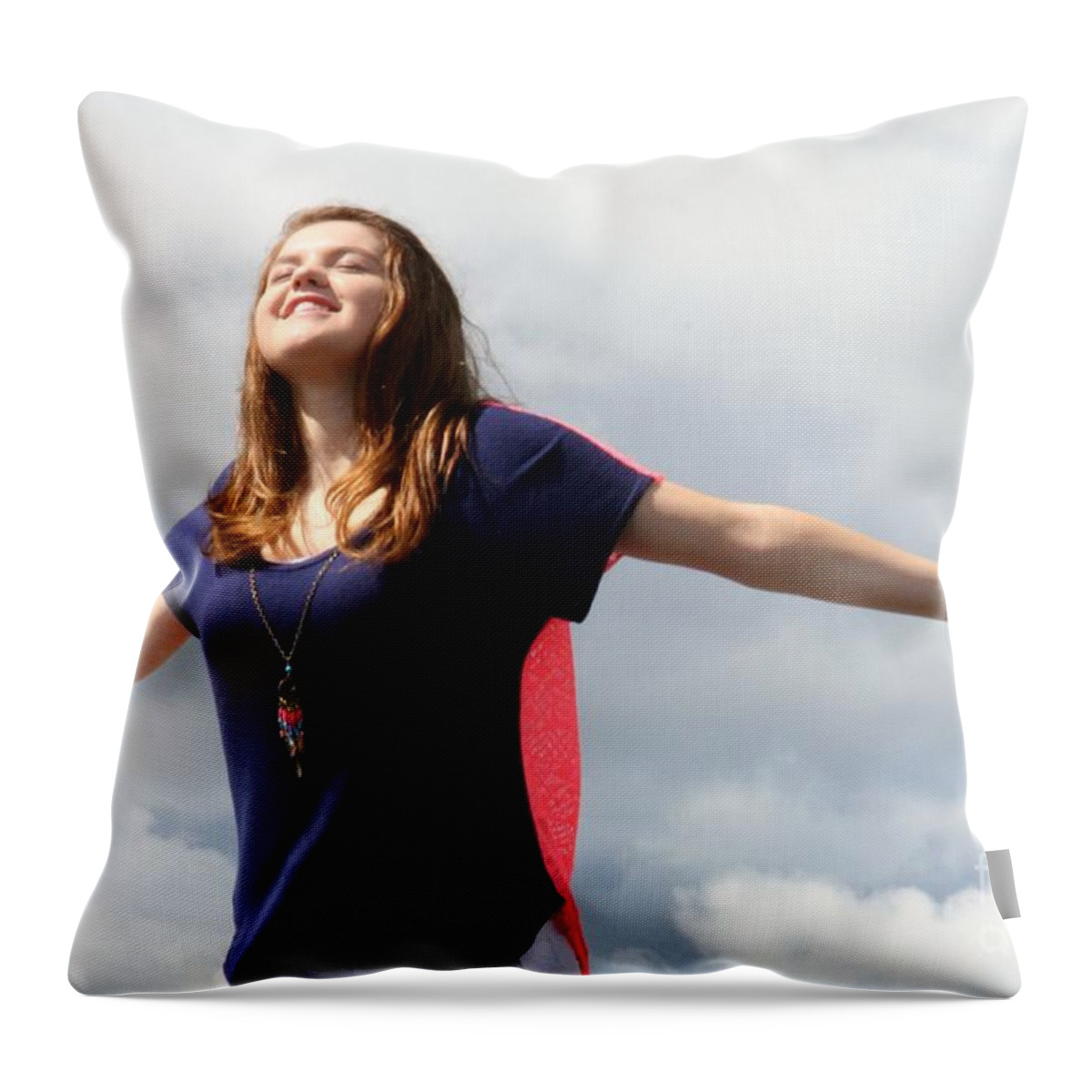  Throw Pillow featuring the photograph 3605 by Mark J Seefeldt