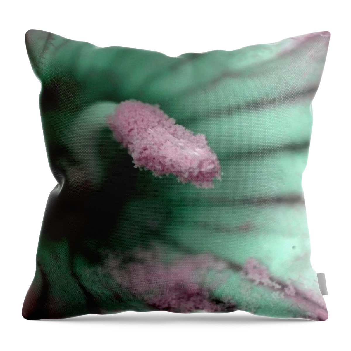 Flower Throw Pillow featuring the digital art Flower #39 by Super Lovely