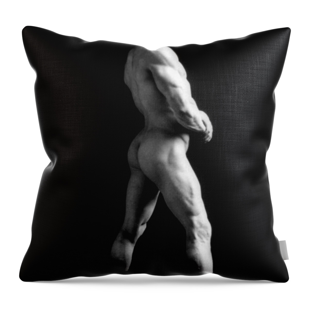 Erotica Throw Pillow featuring the photograph Eugen Sandow, Father Of Modern #4 by Science Source
