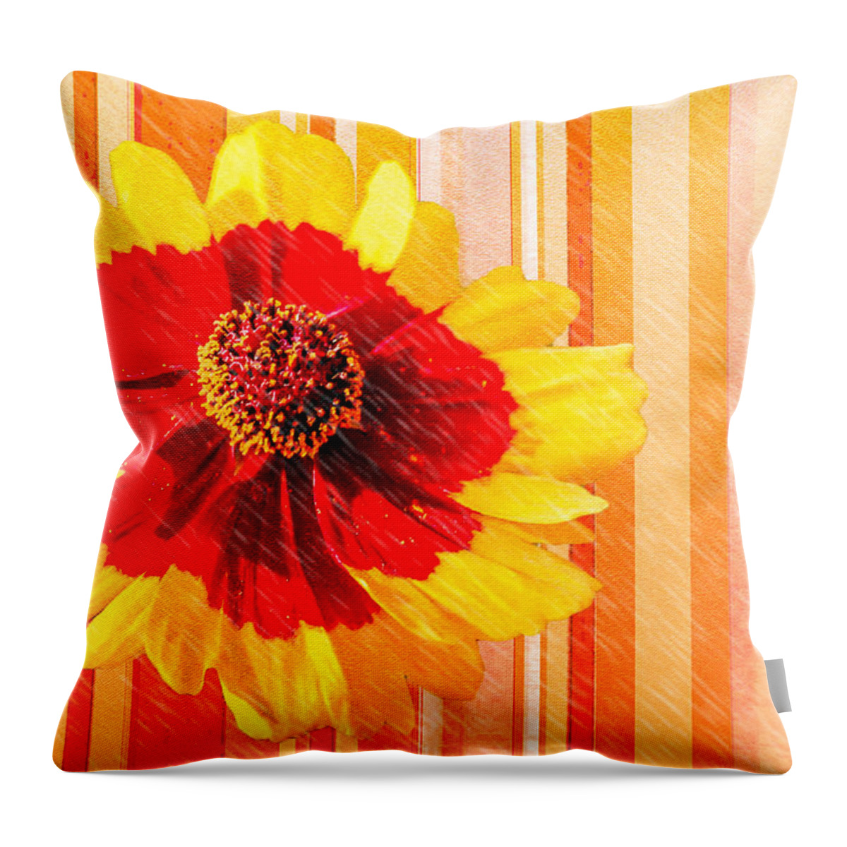 Card Throw Pillow featuring the photograph Greeting Card #4 by Leticia Latocki