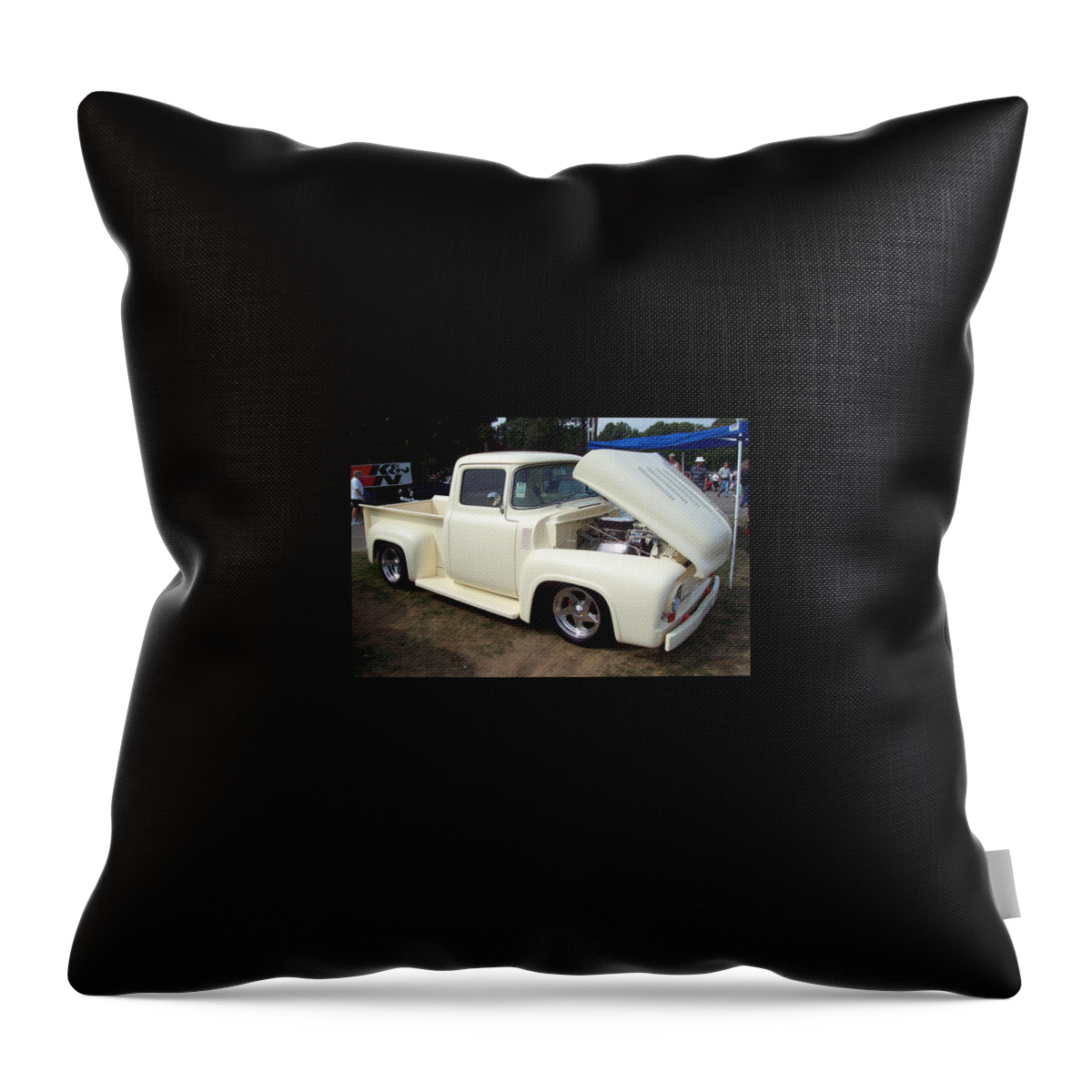 Ford Throw Pillow featuring the photograph Ford #42 by Jackie Russo