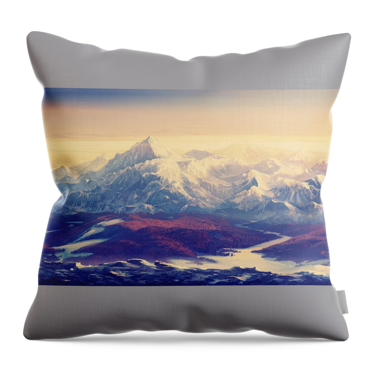 Mountain Throw Pillow featuring the photograph Mountain #45 by Jackie Russo