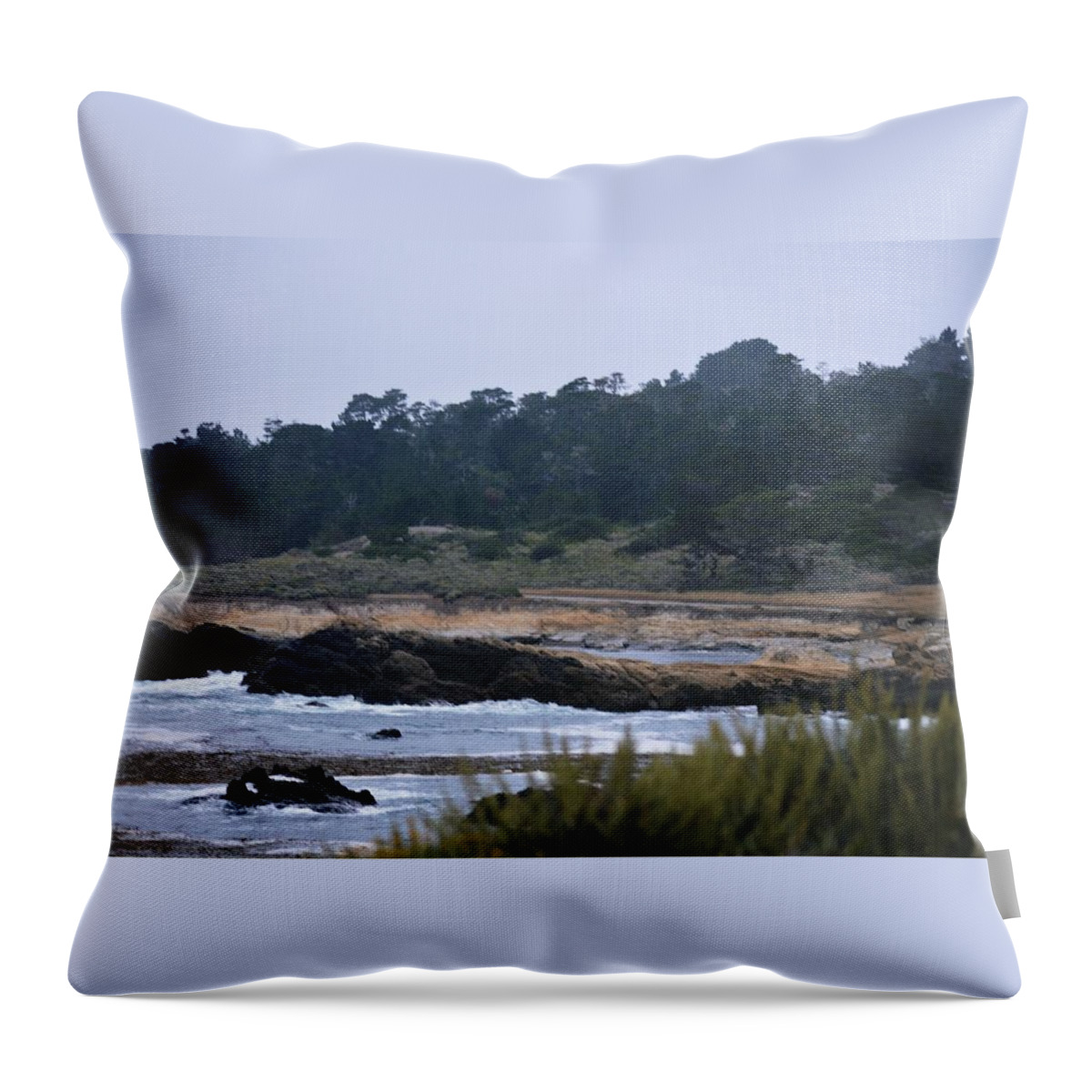 Landscape Throw Pillow featuring the photograph Serenity #5 by Marian Jenkins