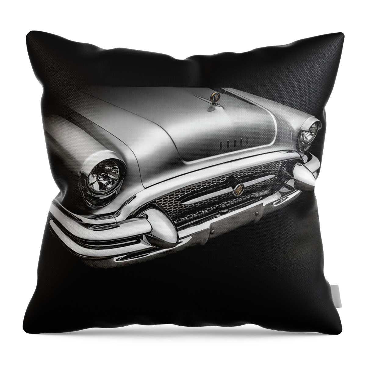 Vintage Throw Pillow featuring the digital art 55 Super by Douglas Pittman