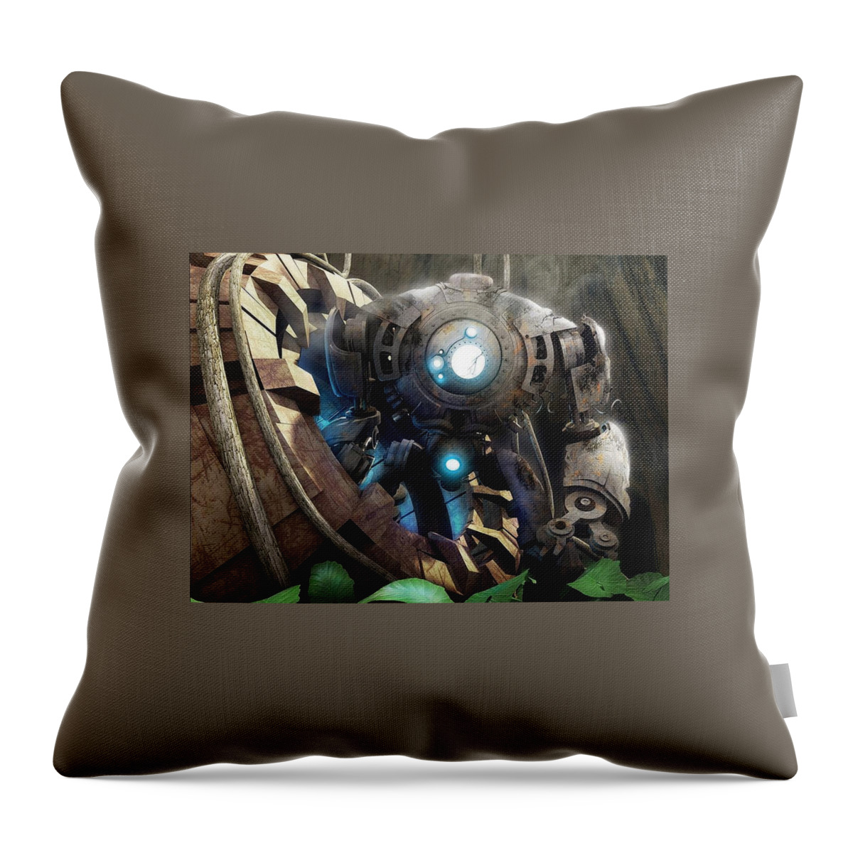 Other Throw Pillow featuring the digital art Other #6 by Maye Loeser