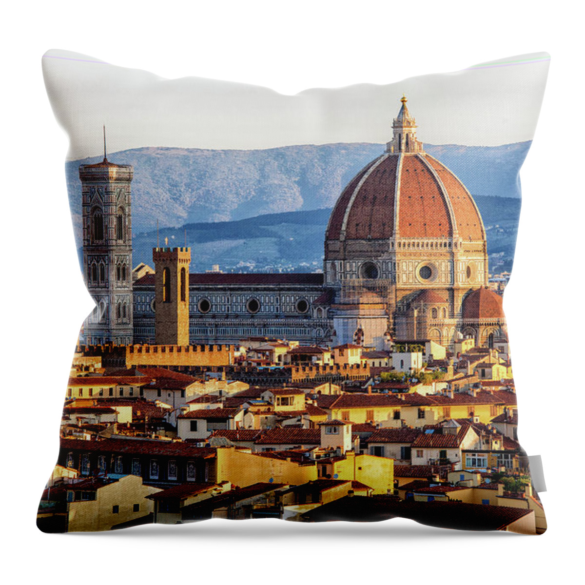 Florence Throw Pillow featuring the photograph Photographer #6 by Matthew Pace