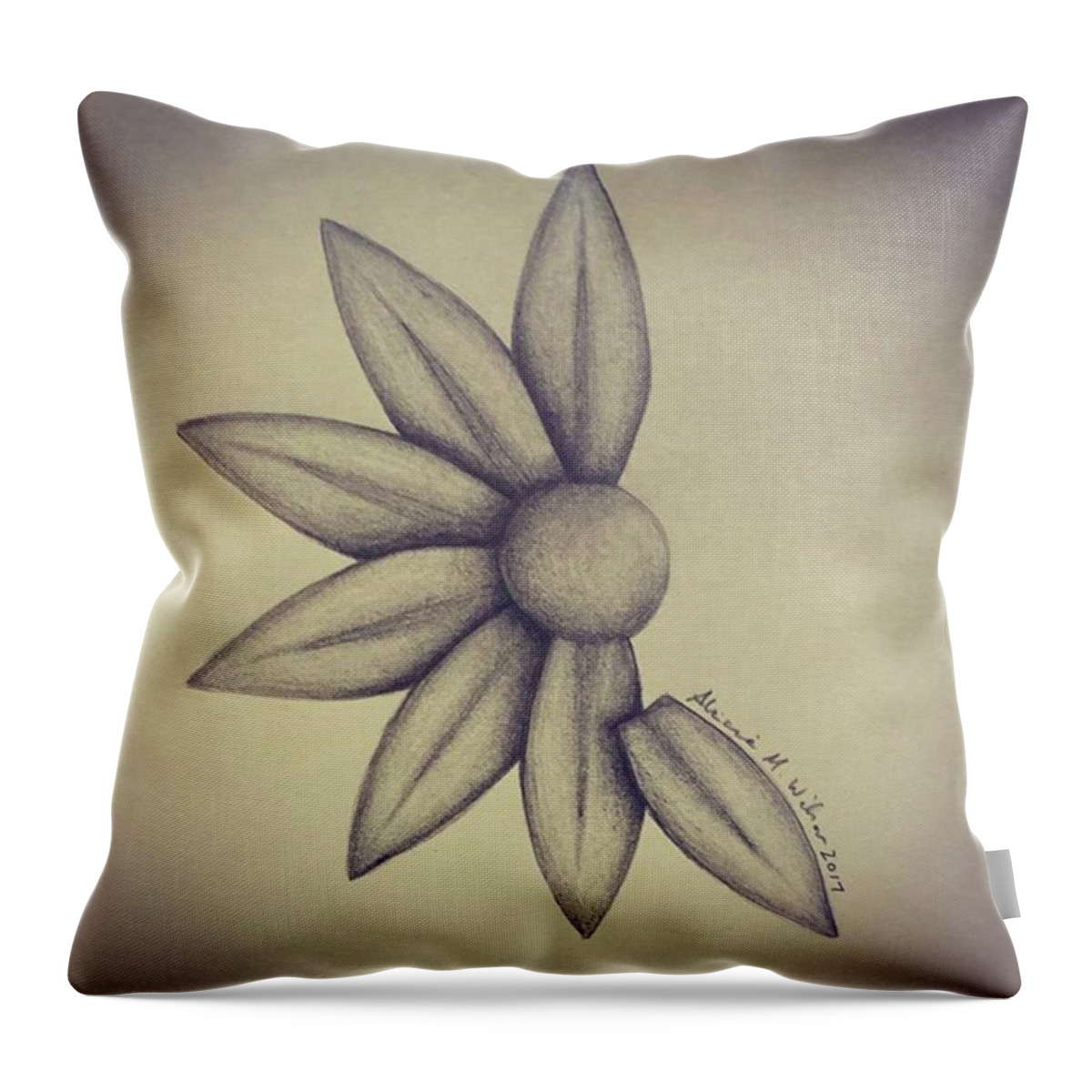 Knowledgeispower Throw Pillow featuring the photograph #sketch #doodle #draw #art #7 by Lee Lee Luv