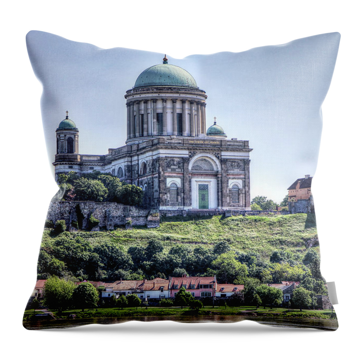 Visegrad Hungary Throw Pillow featuring the photograph Visegrad Hungary #7 by Paul James Bannerman