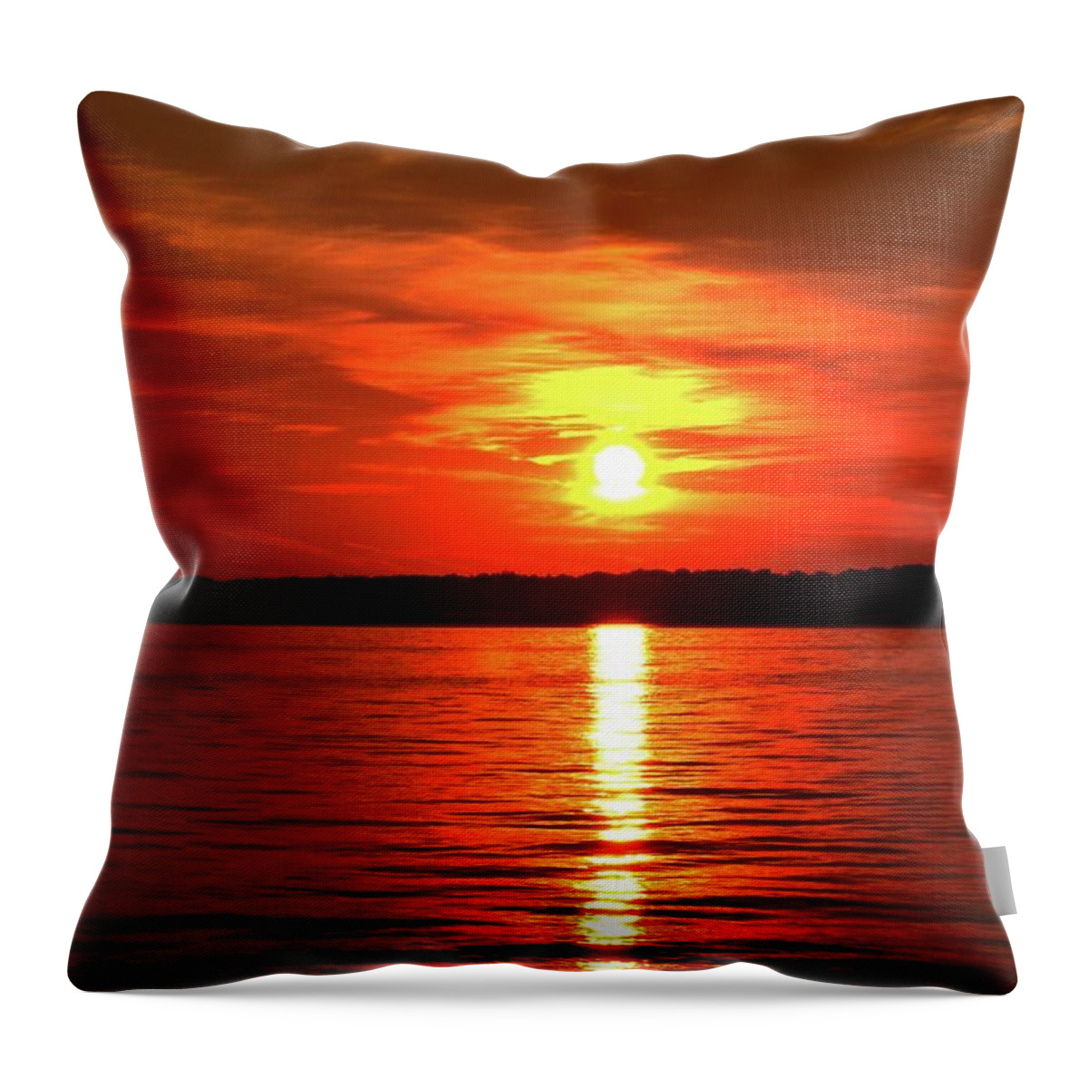 Abstract Throw Pillow featuring the photograph 7.50 Pm #750 by Lyle Crump