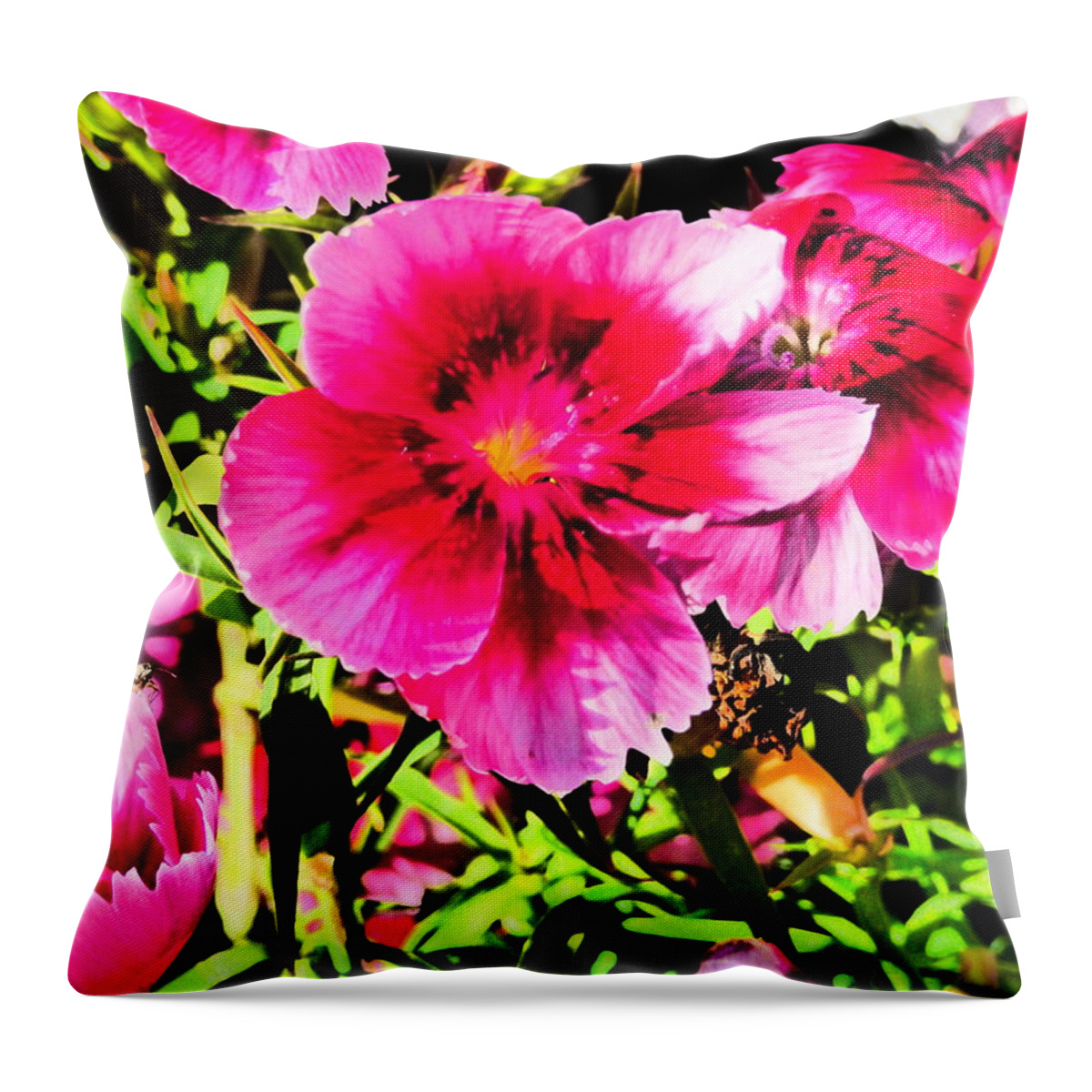 Paul Stanner Throw Pillow featuring the photograph Body Heat #8 by Paul Stanner