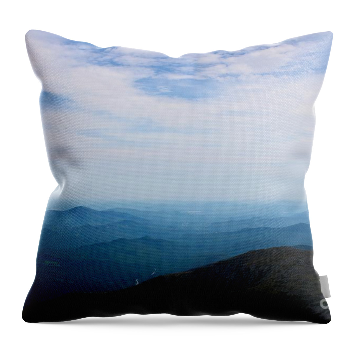 Mt. Washington Throw Pillow featuring the photograph Mt. Washington #8 by Deena Withycombe