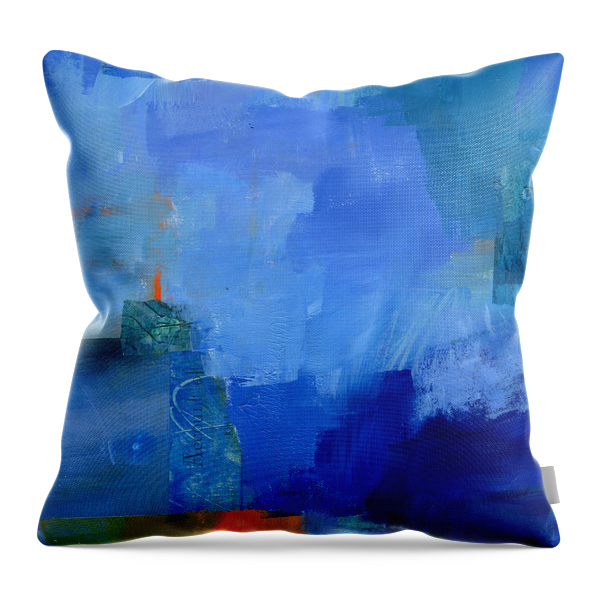 Painting Paintings Throw Pillow featuring the painting 88/100 by Jane Davies