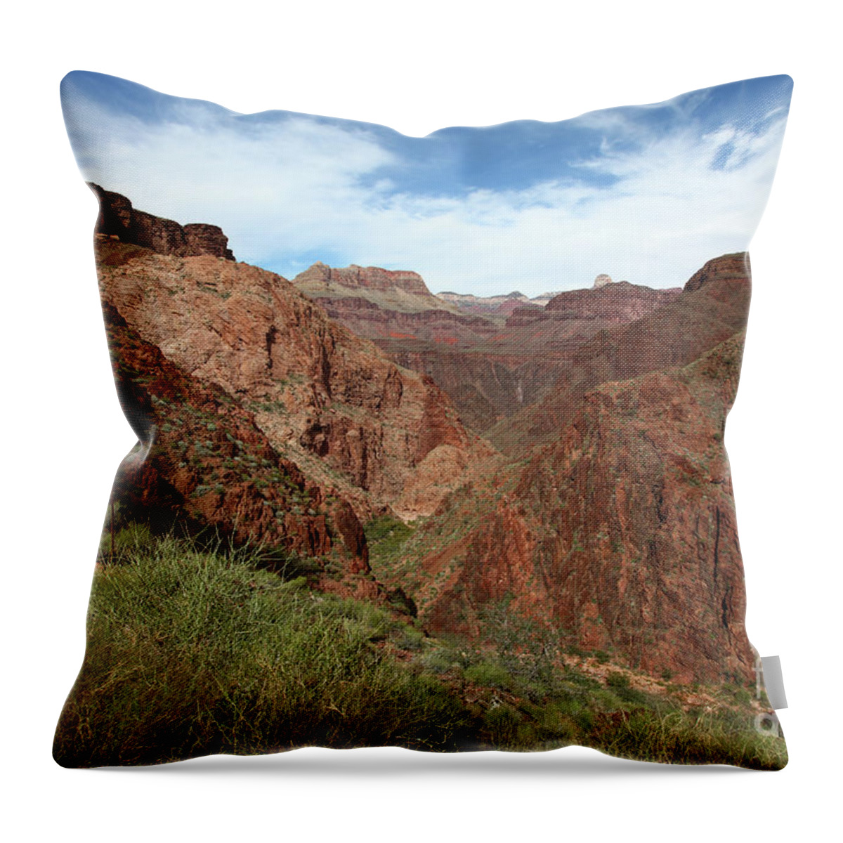 Grand Canyon Throw Pillow featuring the photograph Grand Canyon National Park #9 by Gal Eitan