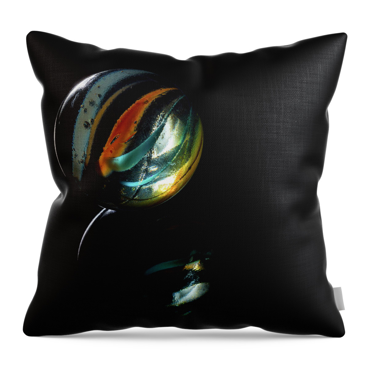 America Throw Pillow featuring the photograph A Child's Universe 2 by James Sage
