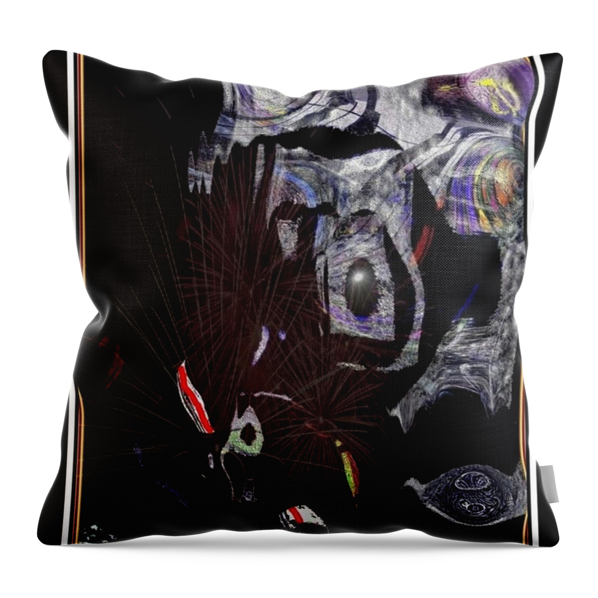 Photography Throw Pillow featuring the photograph A Faint Glimmer of Hope by Kathie Chicoine