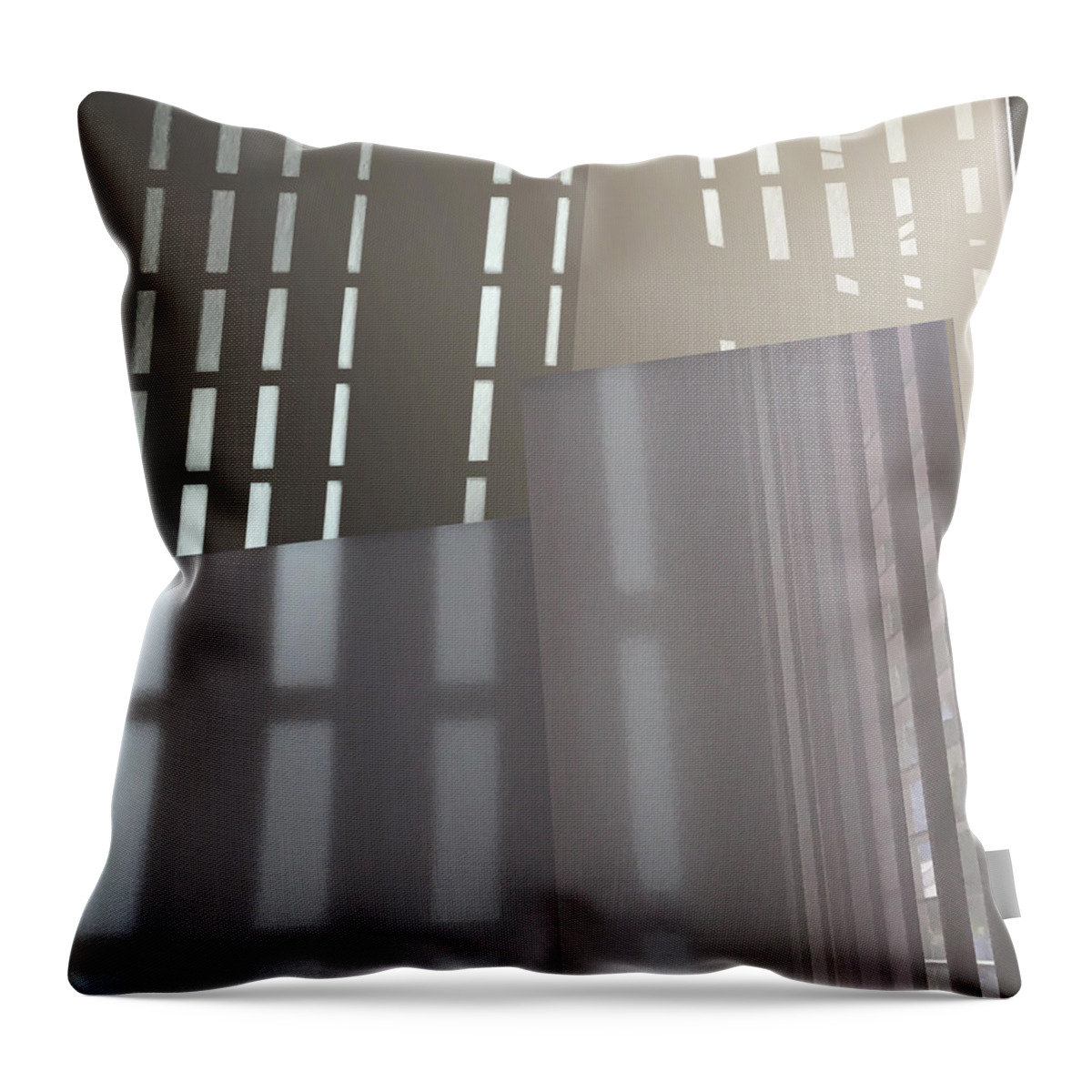 Cityscape Throw Pillow featuring the photograph A Helluva Town by Stan Magnan