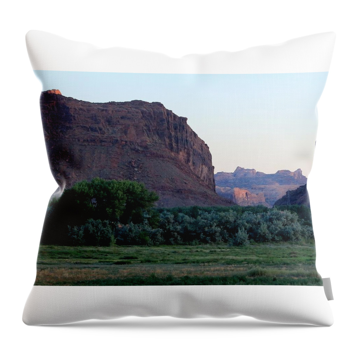 A Throw Pillow featuring the photograph A Moment More by Elizabeth Sullivan