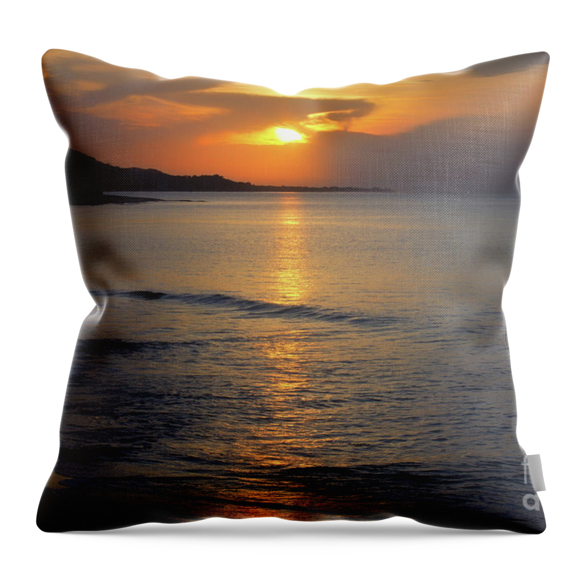 Bahia Throw Pillow featuring the photograph A New Day Dawning by Bob Hislop