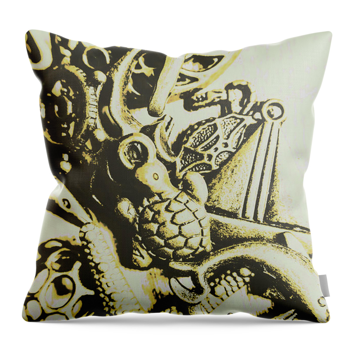 Sailing Throw Pillow featuring the photograph A sailors charm by Jorgo Photography