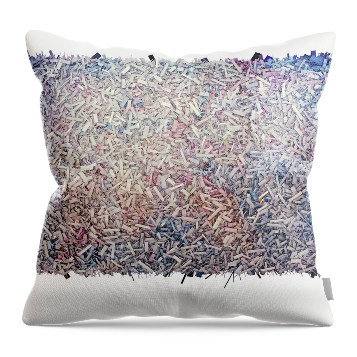 Abstract Throw Pillow featuring the digital art Abstract 5 by Scott Norris