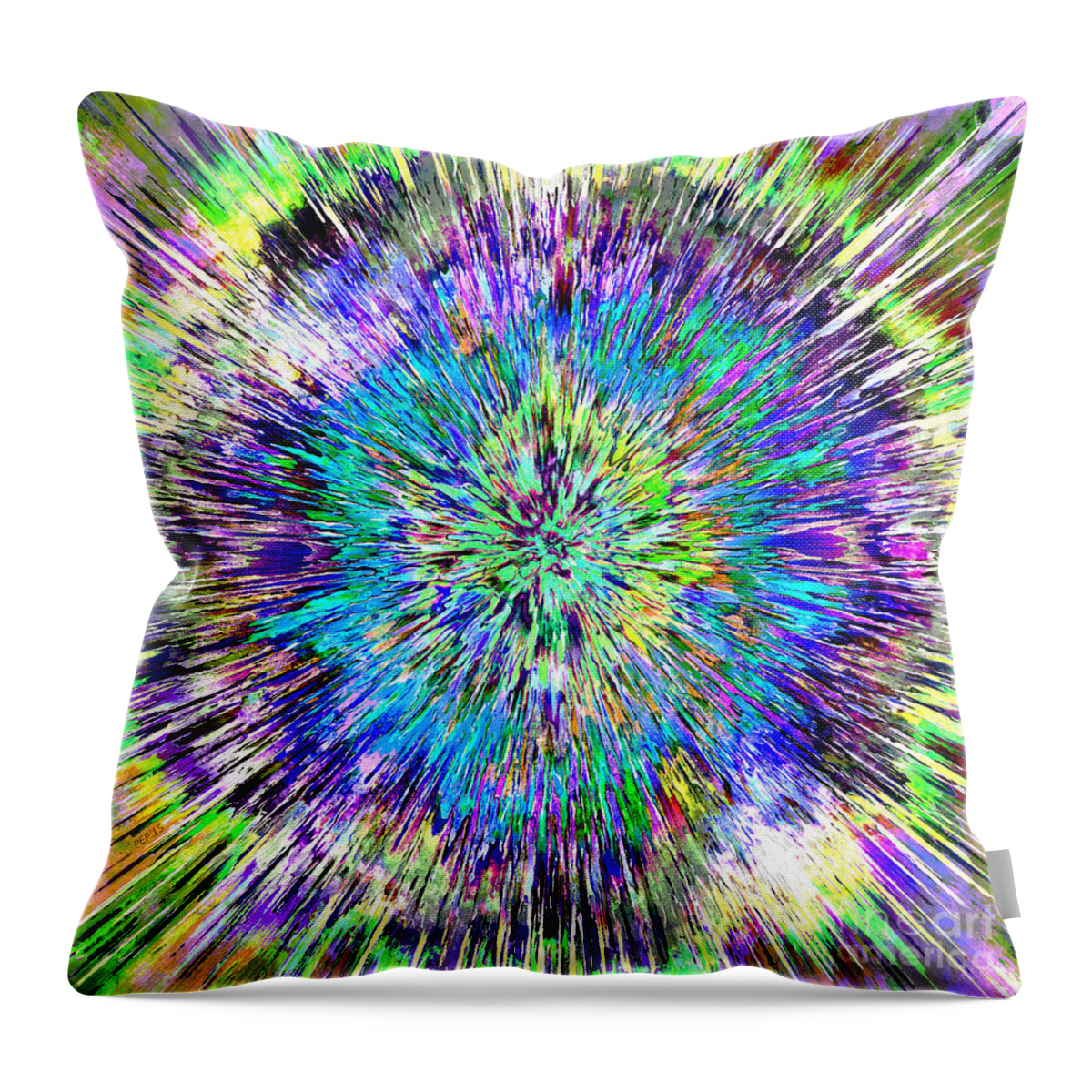 Tie dye throw pillow cheap