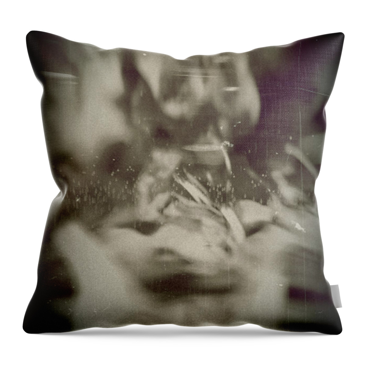 Abstract Throw Pillow featuring the photograph Abstract Glass by Scott Wyatt
