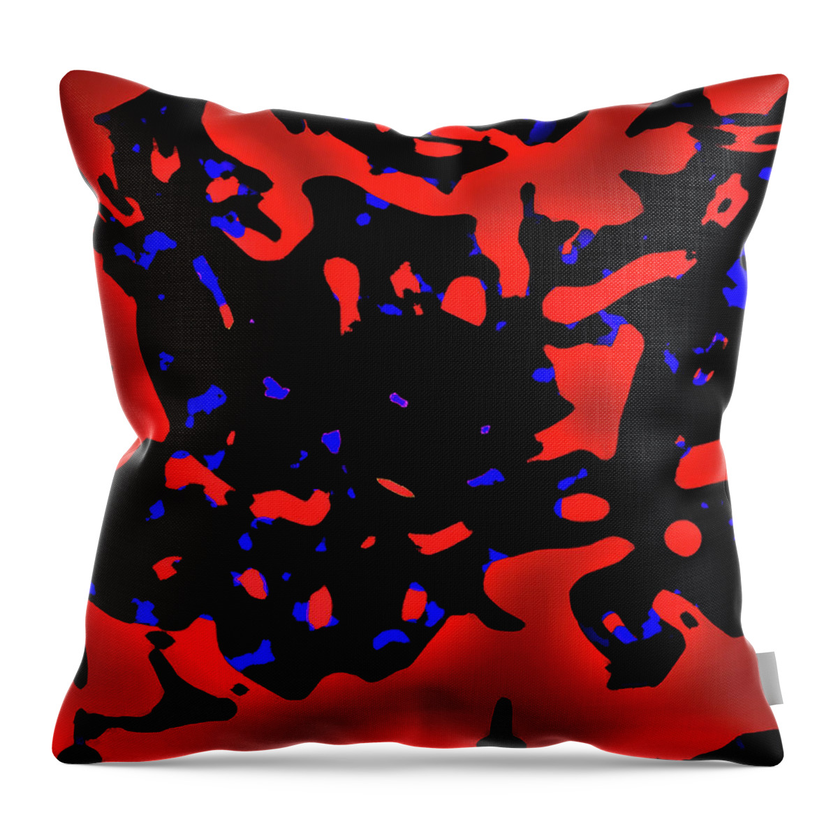 Abstract Throw Pillow featuring the photograph Abstract Lemon Tree Leaves by Gina O'Brien
