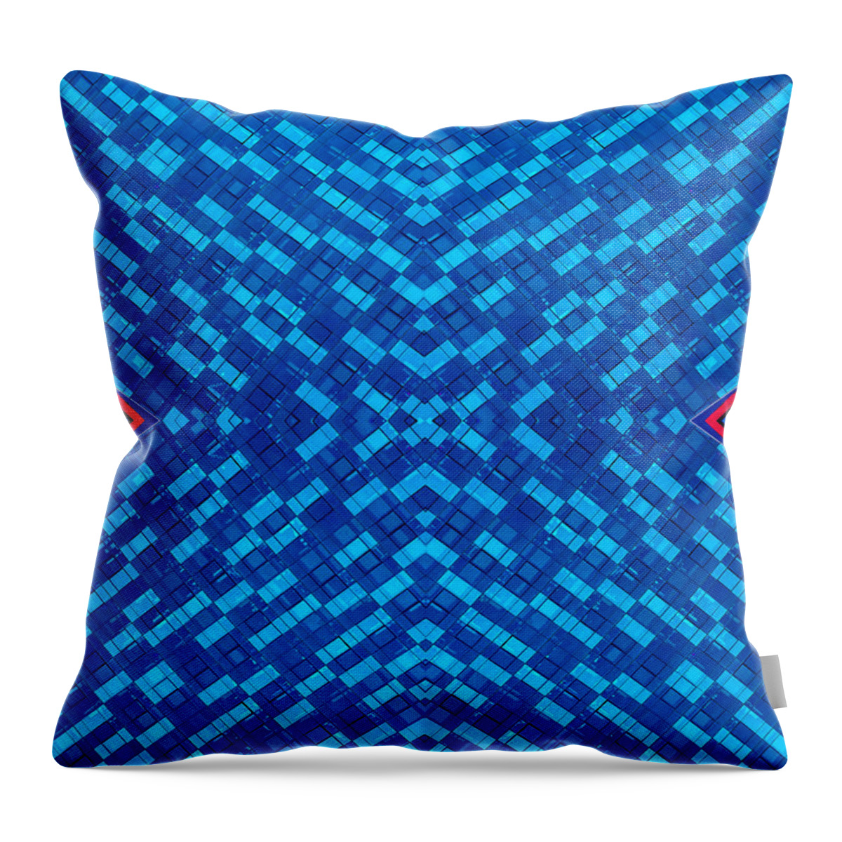  Throw Pillow featuring the photograph Abstract Photomontage No.4 by Raymond Kunst