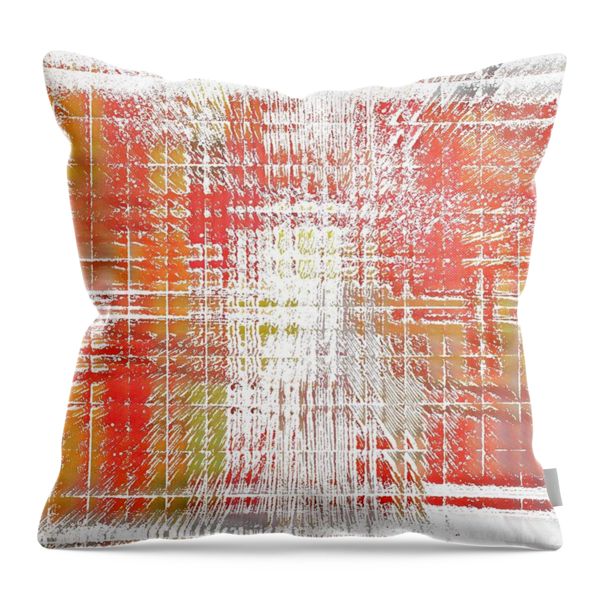 Abstract Throw Pillow featuring the photograph Active Mind by Andy Rhodes
