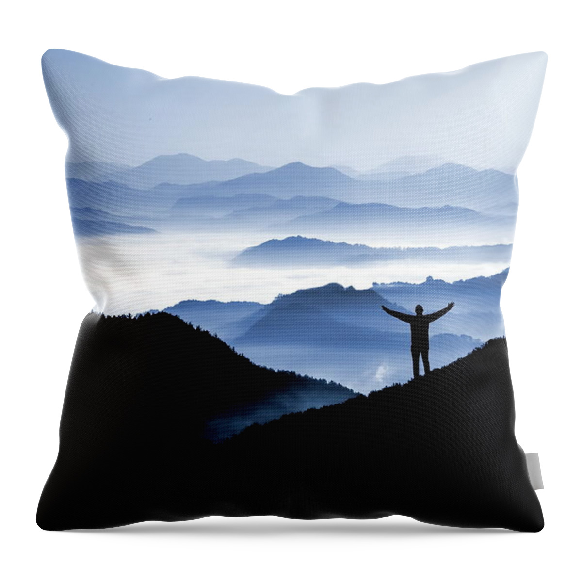 Adoration Throw Pillow featuring the photograph Adoration of Natural Beauty by Andrea Kollo