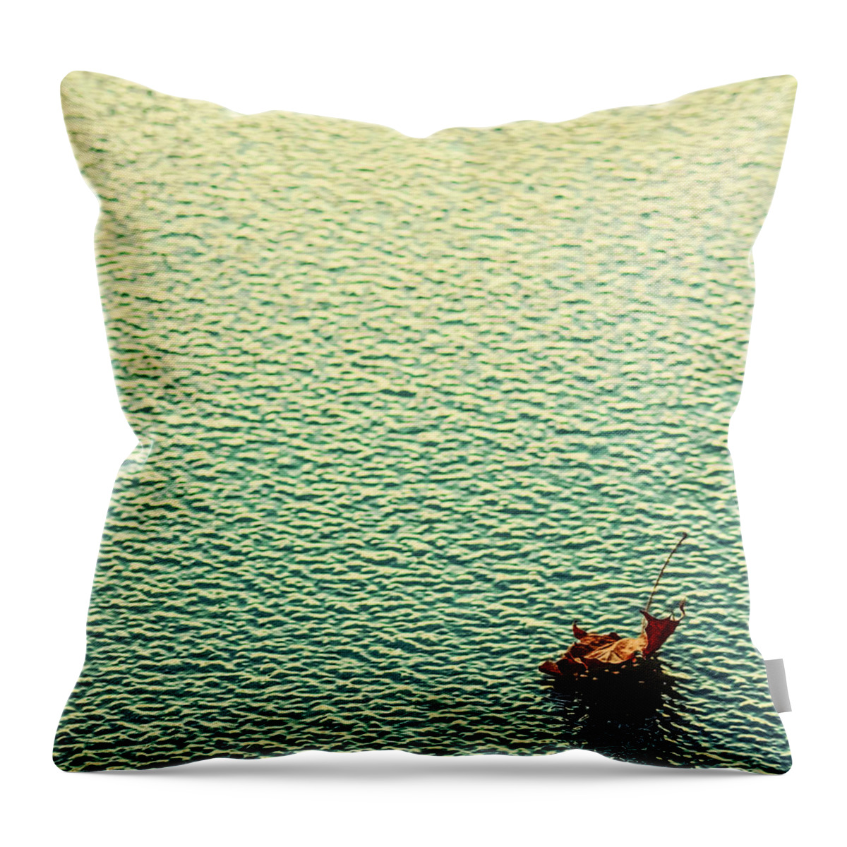 Ennui Throw Pillow featuring the photograph Adrift In A Sea Of Ennui by Karl Anderson