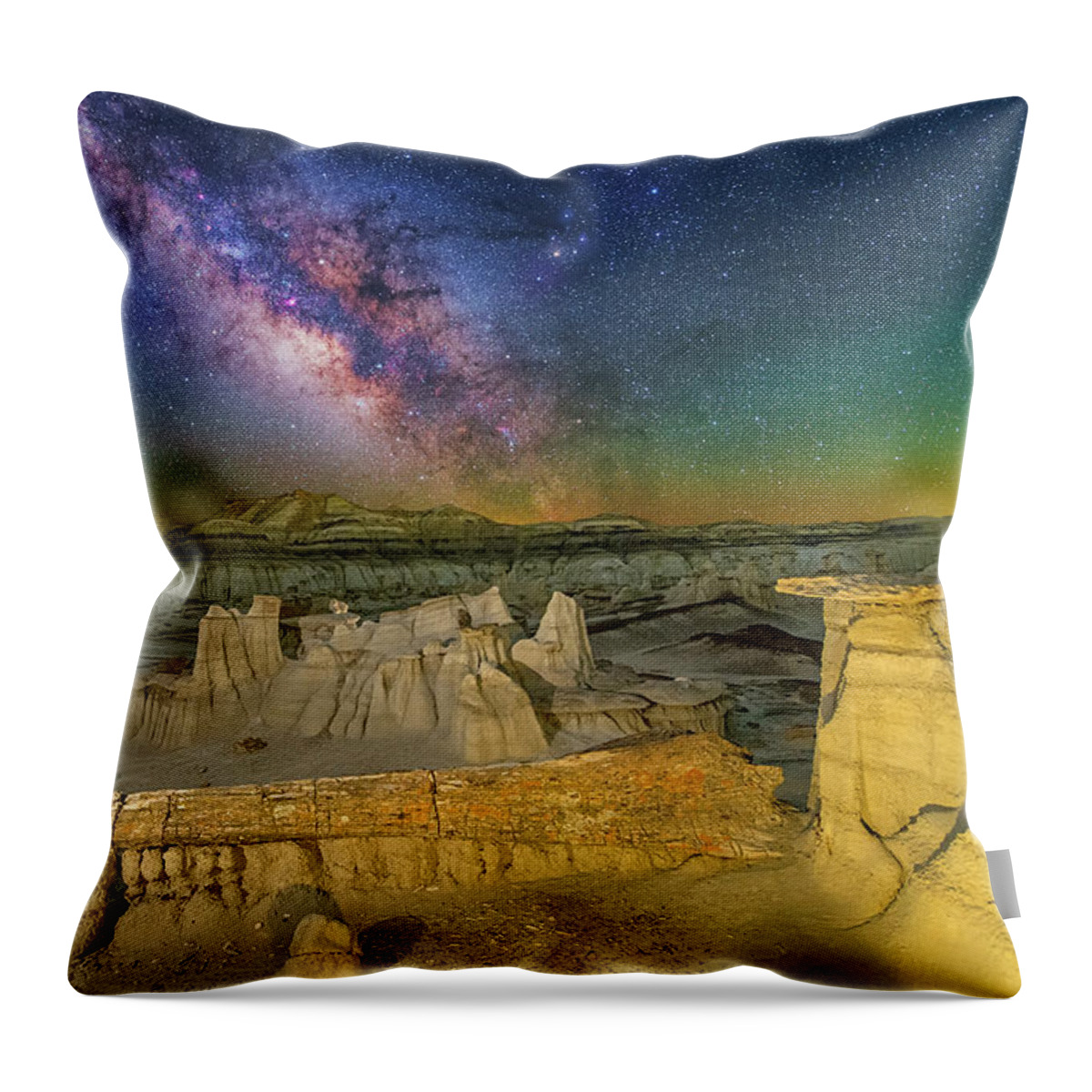 Astronomy Throw Pillow featuring the photograph Aeons of Time by Ralf Rohner