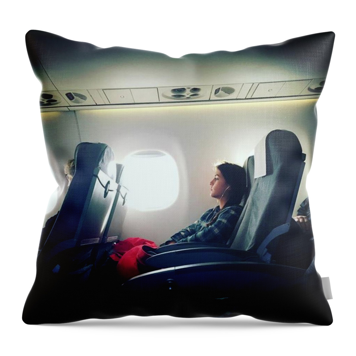 Finland Throw Pillow featuring the photograph Air Travel by Aleck Cartwright