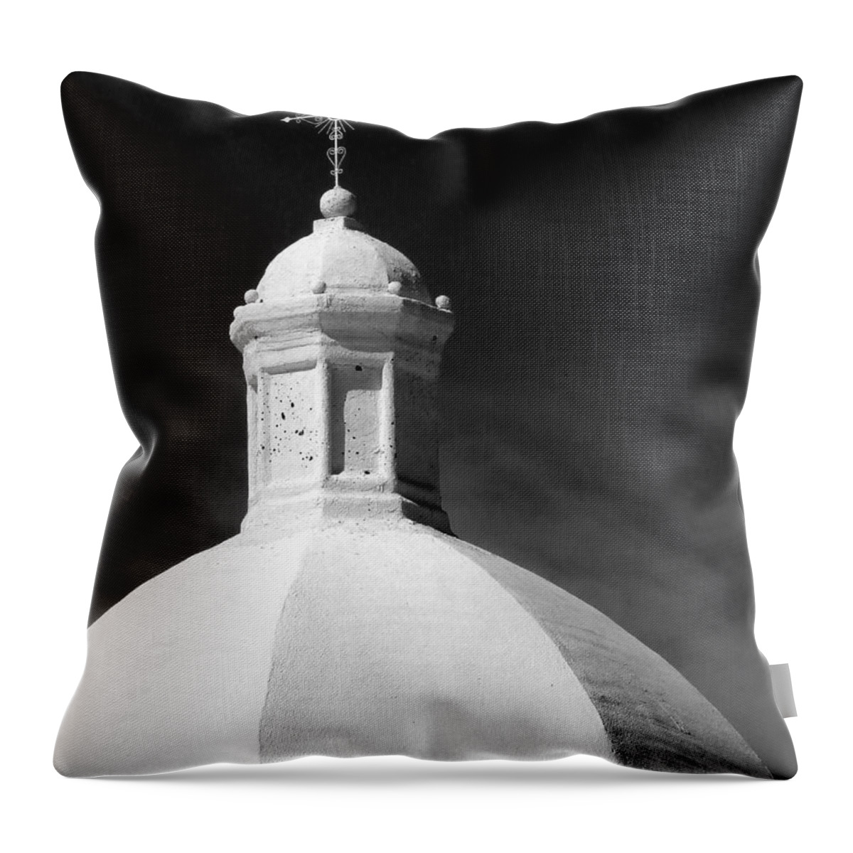 Ajo Arizona Throw Pillow featuring the photograph Ajo Churches - 12 by JustJeffAz Photography