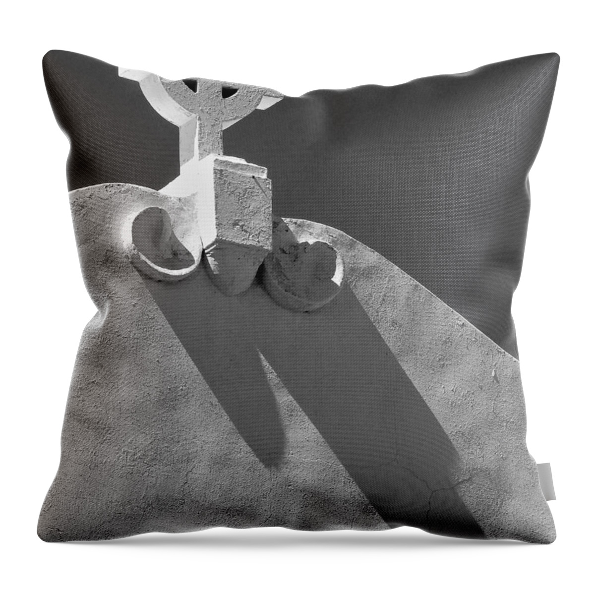 Ajo Arizona Throw Pillow featuring the photograph Ajo CHurches - 53 by JustJeffAz Photography