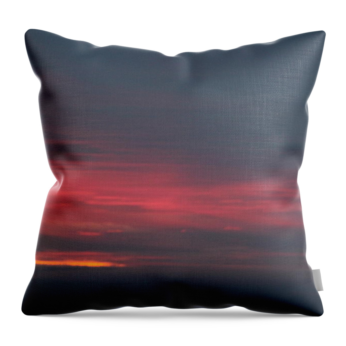  Throw Pillow featuring the photograph Alaska Sunset by Susan Saddler
