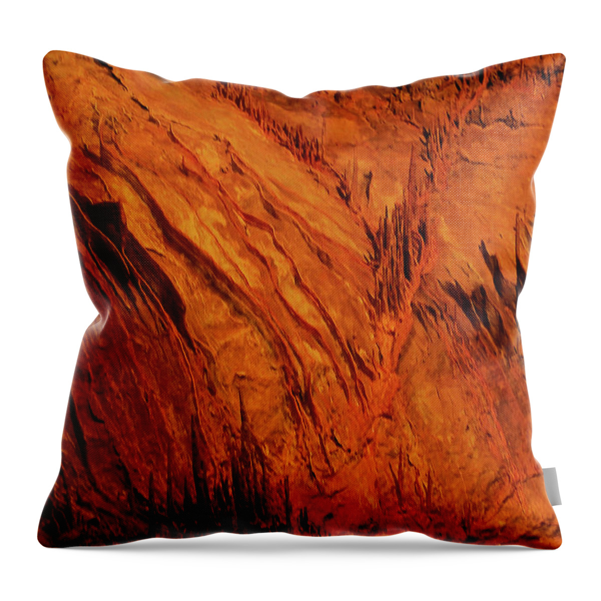 Surreal Throw Pillow featuring the photograph Alien Landscapes by Joseph Noonan