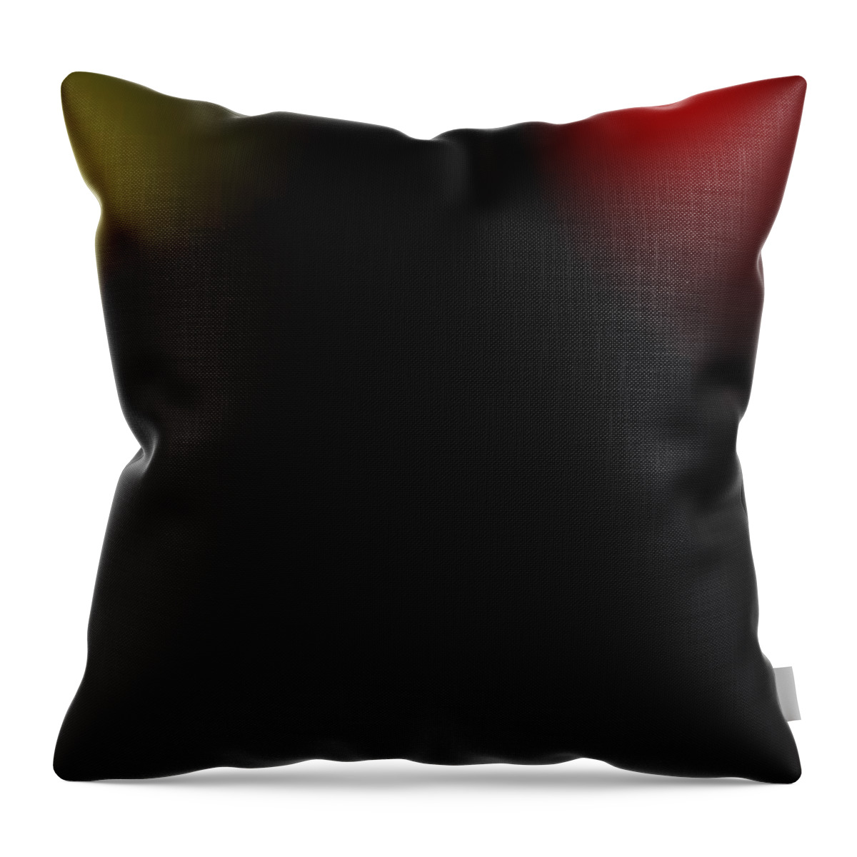 Abstract Throw Pillow featuring the digital art All Of The Colors Of Light by Saad Hasnain