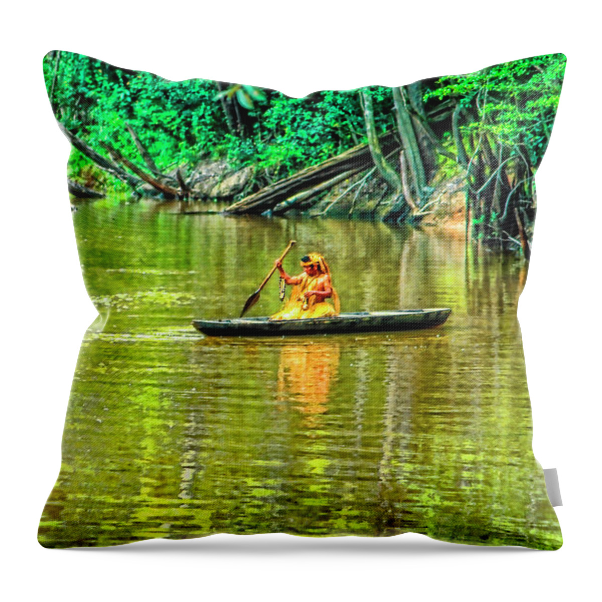 Peru Throw Pillow featuring the photograph Alone by Rick Bragan
