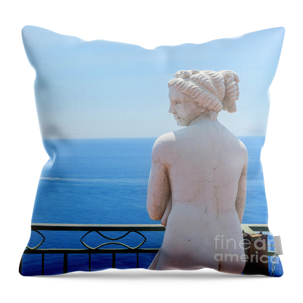 Amalfi Throw Pillow featuring the photograph Amalfitana by Anastasy Yarmolovich