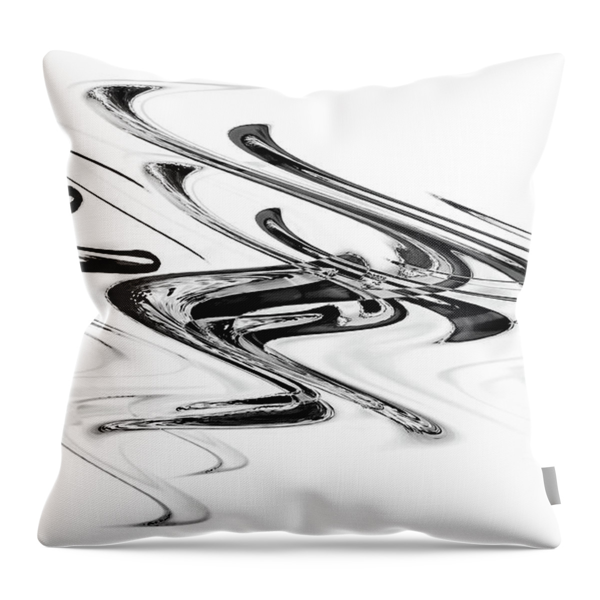 Abstract Throw Pillow featuring the photograph Ambiguity III by Robert Mitchell