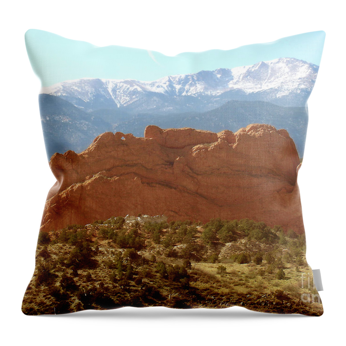 America The Beautiful Throw Pillow featuring the photograph America the Beautiful by Cristophers Dream Artistry