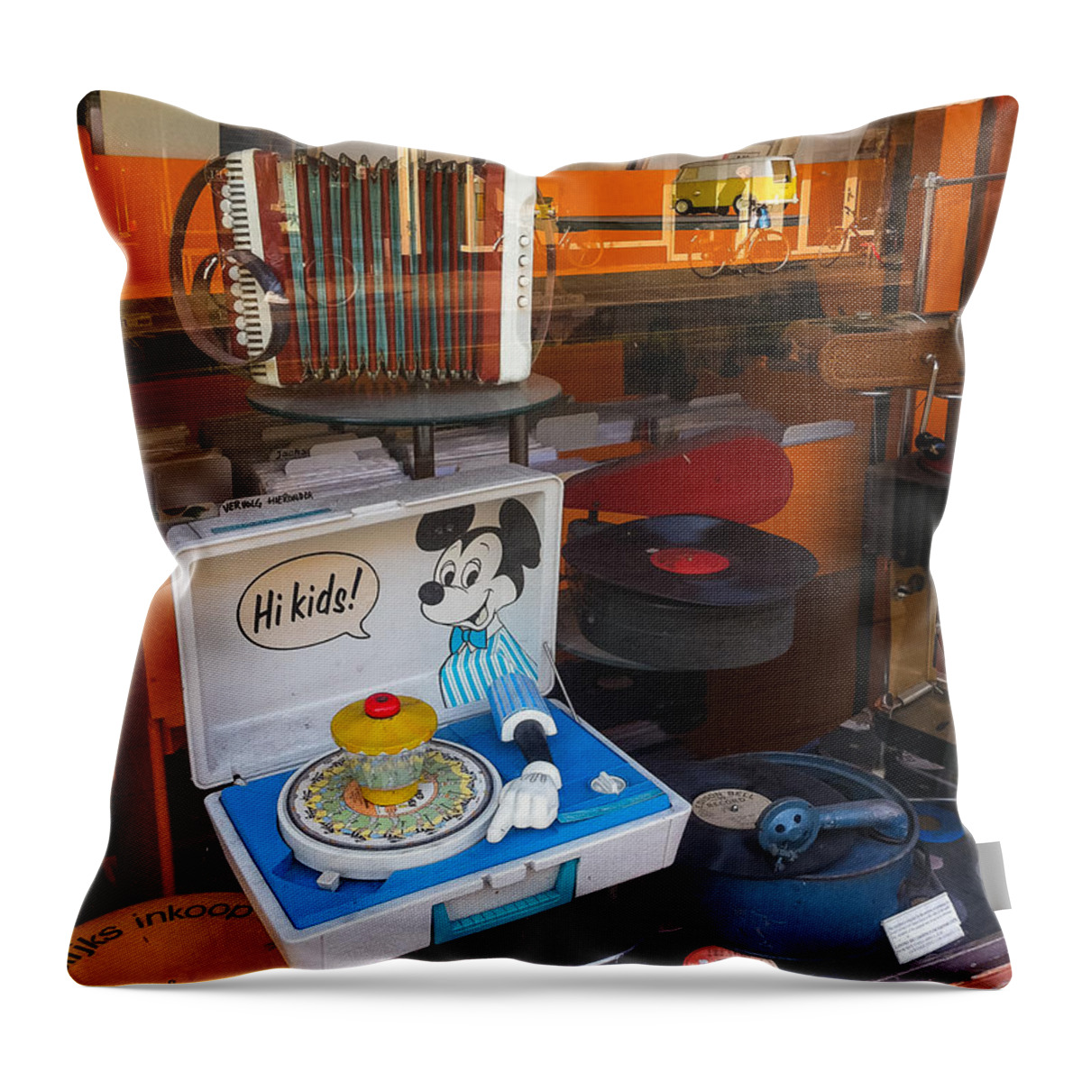 Amsterdam Throw Pillow featuring the photograph Amsterdam 03 by Cornelia Vogt