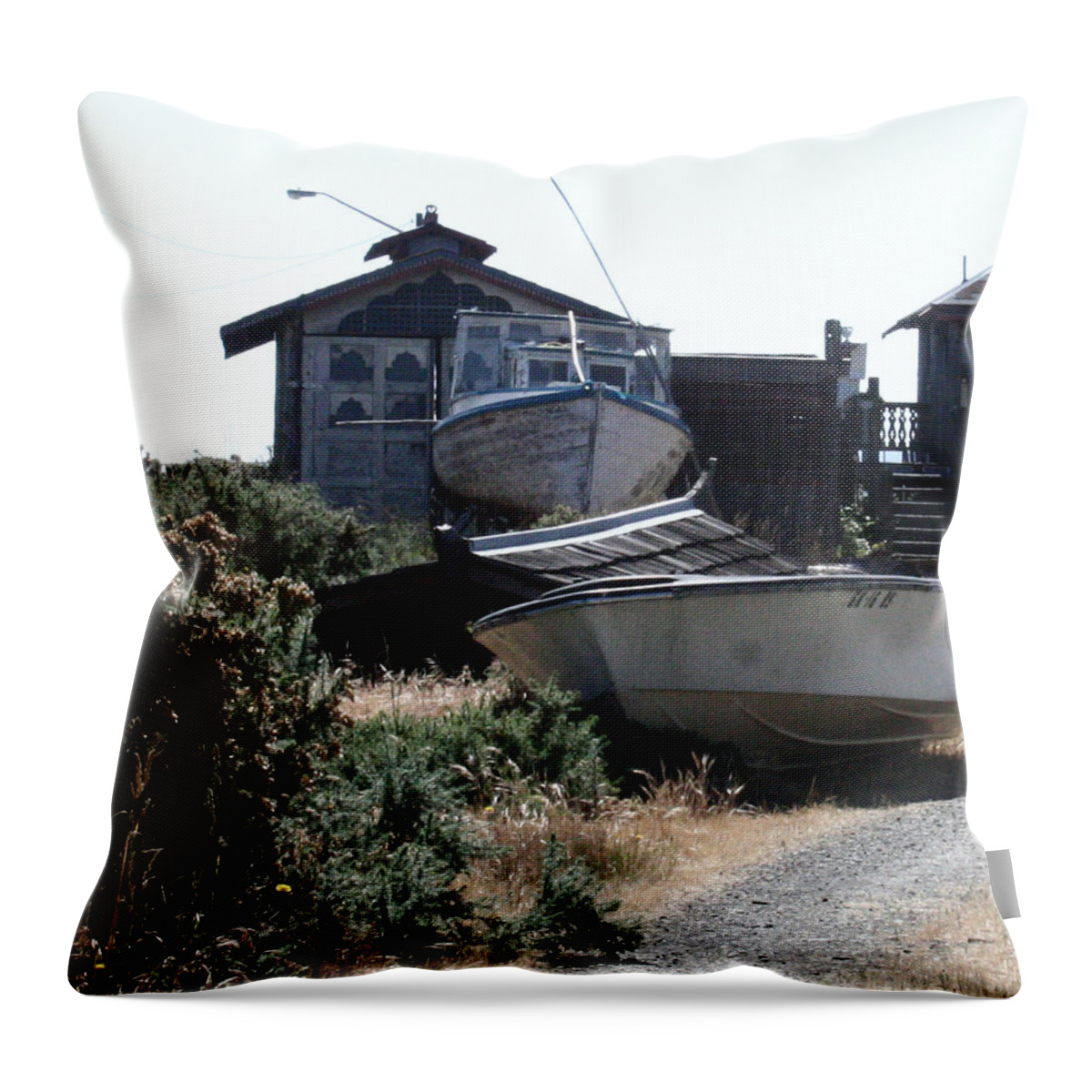 Vancouver Island Bc Throw Pillow featuring the photograph An Island Memory by Joseph Coulombe