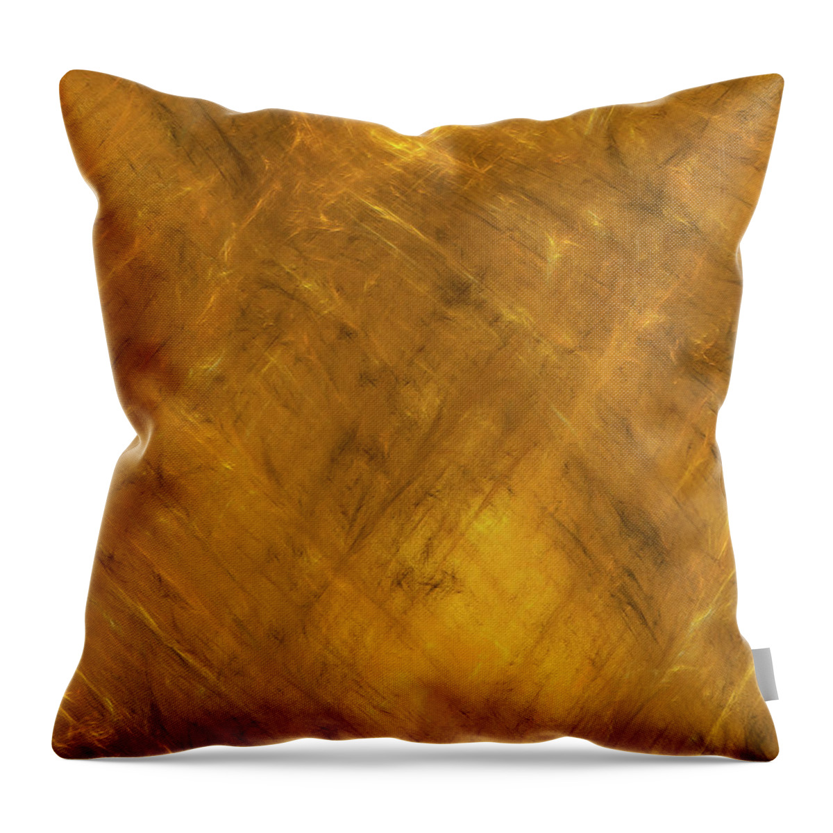Abstract Throw Pillow featuring the digital art Andee Design Abstract 128 2017 by Andee Design