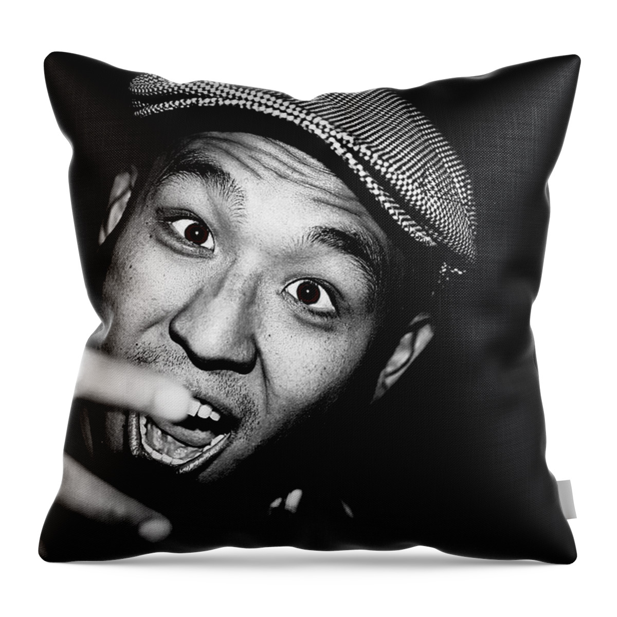 Angel Throw Pillow featuring the photograph Angel by Ryan Smith