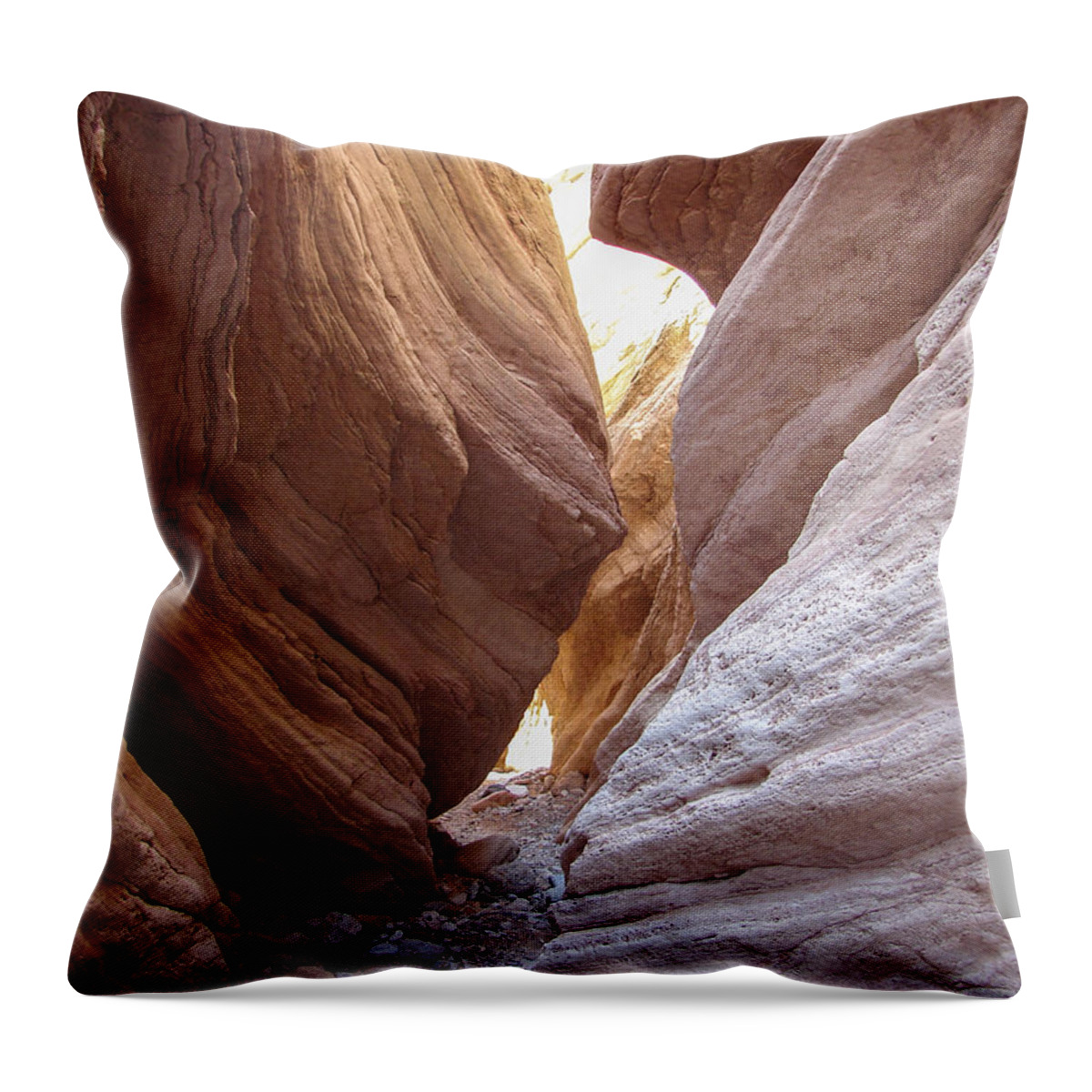 Narrows Throw Pillow featuring the photograph Anniversary Narrows IV by Carl Moore
